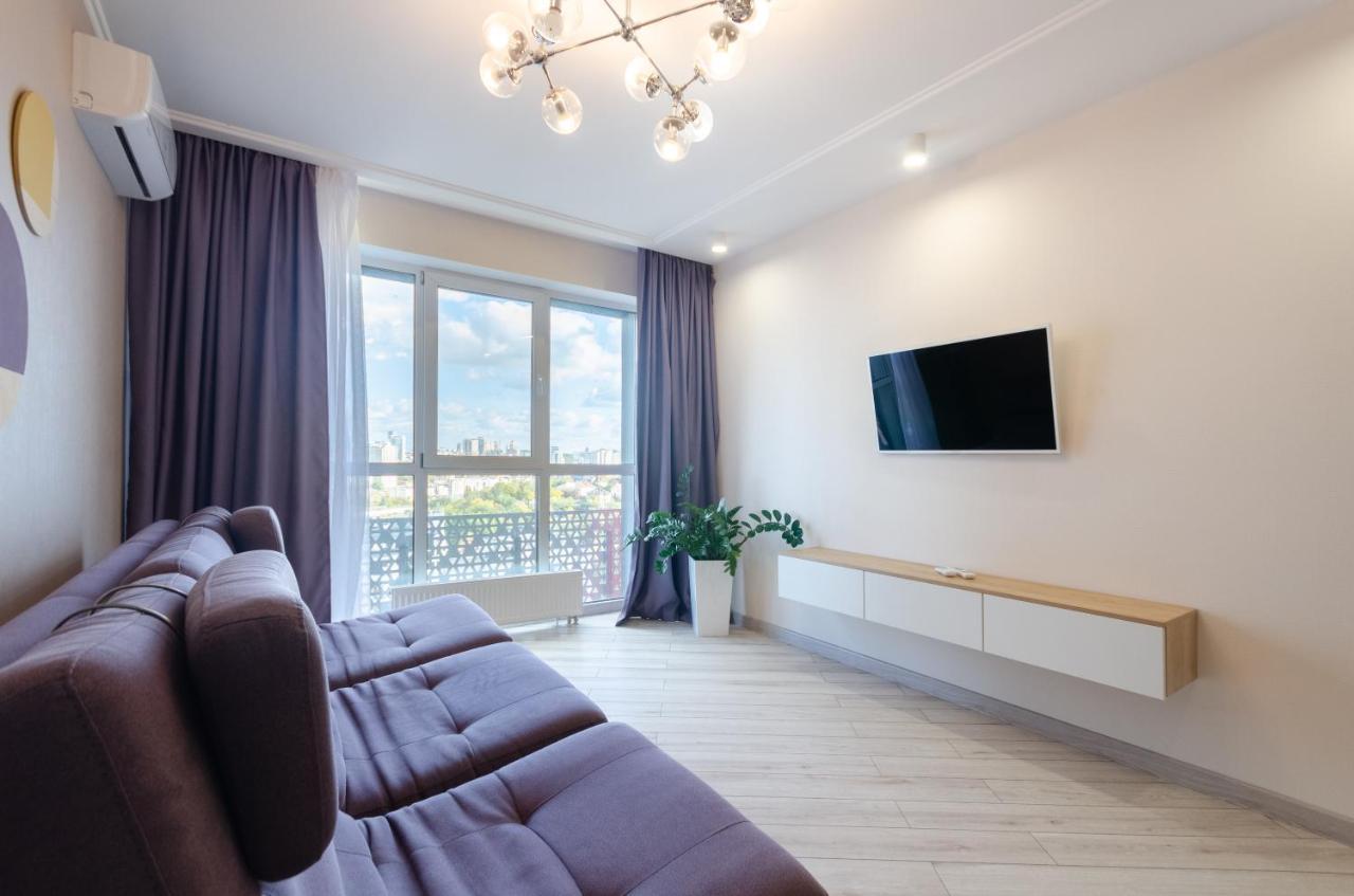 Petrovdom 41B-59B-90B-77B Stunning City View Apartments At Rc Kvartet, Central Railway Station كييف المظهر الخارجي الصورة