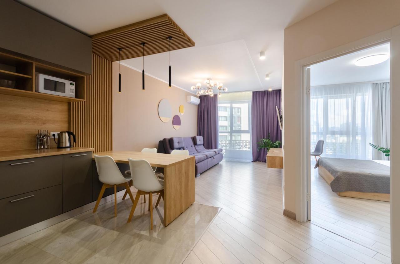 Petrovdom 41B-59B-90B-77B Stunning City View Apartments At Rc Kvartet, Central Railway Station كييف المظهر الخارجي الصورة