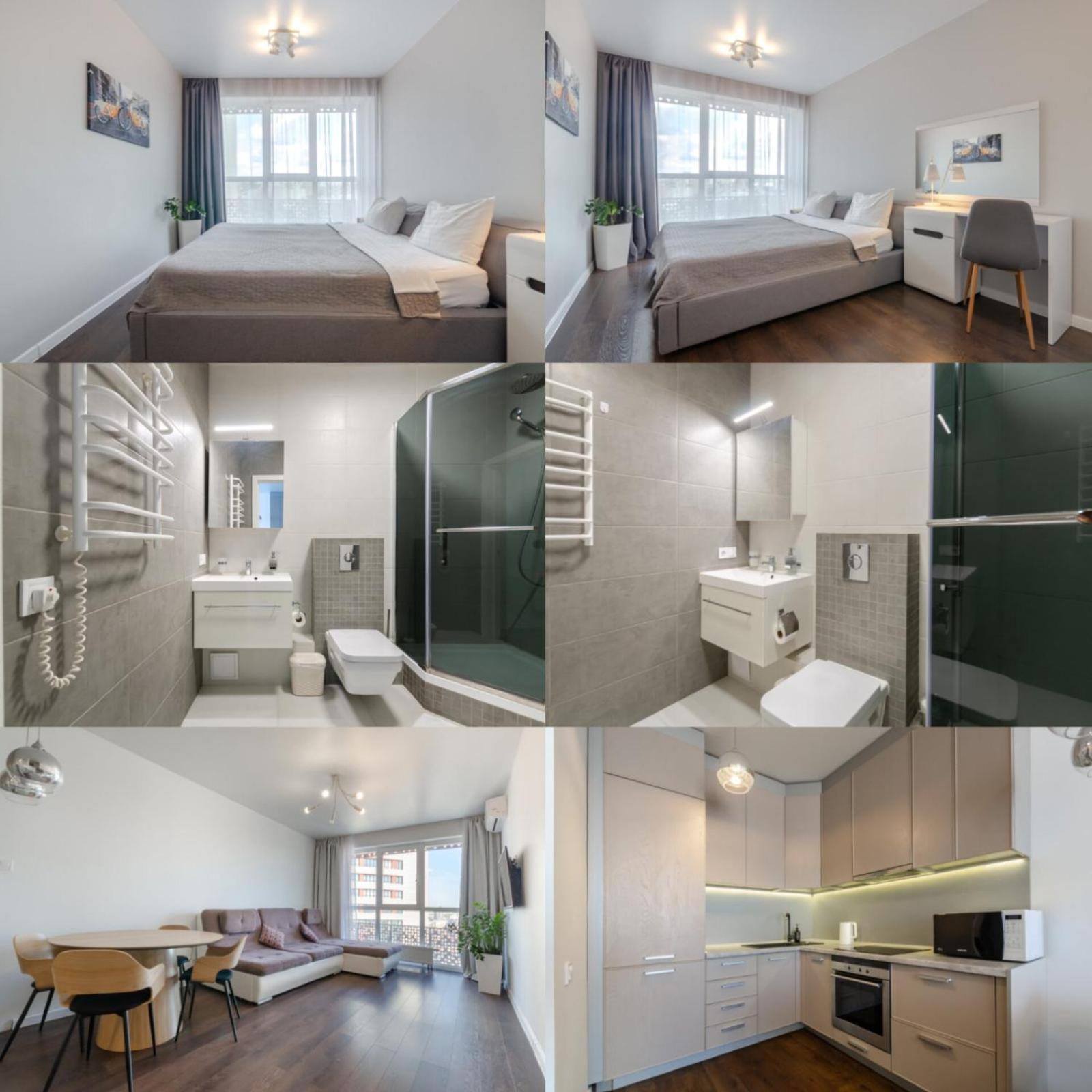 Petrovdom 41B-59B-90B-77B Stunning City View Apartments At Rc Kvartet, Central Railway Station كييف المظهر الخارجي الصورة